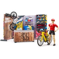 bruder bworld Fahrradshop und Werkstatt, Spielfigur 