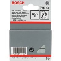 Bosch Feindrahtklammern, Typ 53, 6/11,4mm, Clip 1.000 Stück