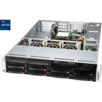 Supermicro SuperServer SYS-520P-WTR, Barebone schwarz, 2 HE, ohne Betriebssystem