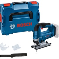Bosch Professional Akku-Stichsäge GST 18V-125 B Professional solo, 18Volt blau/schwarz, ohne Akku und Ladegerät, in L-BOXX