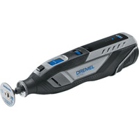 Dremel Akku-Multifunktions-Werkzeug 8250-5/65 (Platinum+), 12Volt schwarz/grau, Li-Ion-Akku 2Ah, 65-teiliges Zubehör, Dremel Box