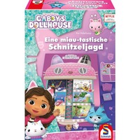 Schmidt Spiele Gabby's Dollhouse: Eine miau-tastische Schnitzeljagd, Brettspiel 