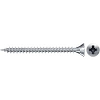 fischer Spanplattenschraube ClassicFast II 4,5x25 Senkkopf PZ 1.000 Stück, mit Vollgewinde