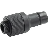 Alphacool ES Schnellverschlusskupplung G1/4 AG PushIn Male, Verbindung schwarz