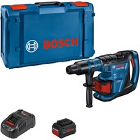Bosch Professional PRO Akku-Bohrhammer BITURBO GBH 18V-40 C Professional, 18Volt blau/schwarz, 2x Akku ProCORE18V 5,5Ah, in XL-BOXX