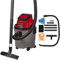 EINHELL TC-VC 18/15 Li-Solo, Nass-/Trockensauger grau/rot, ohne Akku und Ladegerät
