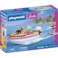 PLAYMOBIL 72122 Barbie Abenteuerboot, Konstruktionsspielzeug 
