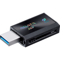 ADATA SC730 1 TB, Externe SSD schwarz, USB-C 3.2 Gen 2 (10 Gbit/s)