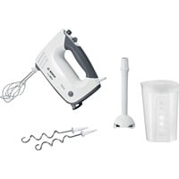 Bosch Home Handmixer ErgoMixx MFQ37470 weiß/grau, 750 Watt, mit Mixfuß