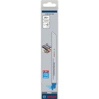 Bosch PRO Metal Demolition Säbelsägeblatt S 1125 VF, 25 Stück Länge 225mm