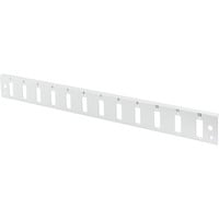 Digitus LWL Frontblende 1HE Schnellverschluss, 12x SC DX vertikal , Frontpanel grau, 1 Höheneinheit