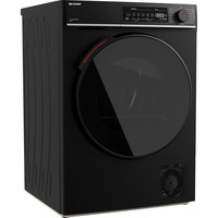 SHARP KD-WNHB0S9GMC-DE, Wäschetrockner schwarz