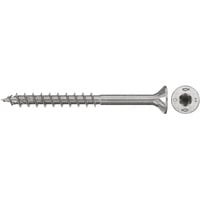fischer Spanplattenschraube PowerFast II 4,5x50 Senkkopf TX 200 Stück, mit Teilgewinde, Edelstahl A4