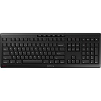 CHERRY STREAM KEYBOARD WIRELESS, Tastatur schwarz, EU-Layout (QWERTY), SX-Scherentechnologie