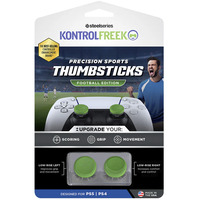 SteelSeries KontrolFreek Precision Sports Thumbsticks – Football Edition , Analog-Stick grün/schwarz, 2 Stück, für Playstation 5/4 Controller