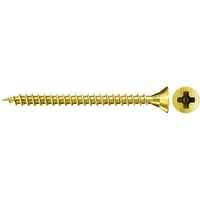 fischer Spanplattenschraube ClassicFast II 5,0x40 Senkkopf PZ 500 Stück, mit Vollgewinde
