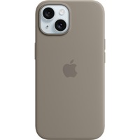 Apple Silikon Case mit MagSafe, Handyhülle braun, iPhone 15