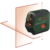 Bosch Heimwerken & Garten Kreuzlinienlaser UniversalLevel 2 UNI Set grün, rote Laserlinien, Reichweite 12 Meter, mit Stativ