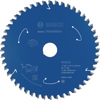 Bosch Professional Kreissägeblatt Expert for Aluminium, Ø 140mm, 48Z Bohrung 20mm, für Akku-Handkreissägen