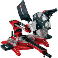 EINHELL Zug-Kapp-und Gehrungssäge TC-SM 2534/1 Dual, Kapp- und Gehrungssäge rot/schwarz, 2.100 Watt