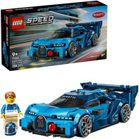 LEGO 77253 Speed Champions Bugatti Vision GT Hypersportwagen, Konstruktionsspielzeug 