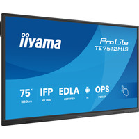 iiyama ProLite TE7512MIS-B4AG, Public Display schwarz (matt), UltraHD/4K, VA, Touchscreen