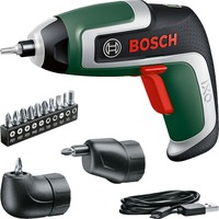 Bosch Heimwerken & Garten Akkuschrauber IXO 7 Set, 3,6Volt grün/schwarz, Li-Ionen Akku 2,0Ah