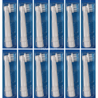 Braun Oral-B Pro Sensitive Clean Aufsteckbürsten 12er weiß, Frustfreie Umverpackung