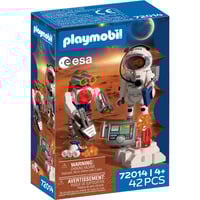 PLAYMOBIL 72014 ESA: Astronaut mit Roboter, Konstruktionsspielzeug 