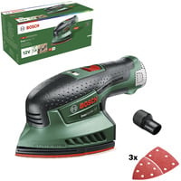 Bosch Heimwerken & Garten Akku-Multischleifer EasySander 12 solo, 12Volt grün/schwarz, ohne Akku und Ladegerät