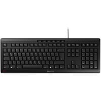 CHERRY STREAM KEYBOARD, Tastatur schwarz, IT-Layout, Cherry SX-Scherentechnologie