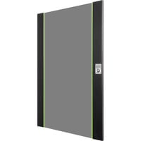 Digitus Glas-Fronttür für 19" 20HE Wandgehäuse Unique Serie, Frontpanel schwarz, 20 Höheneinheiten