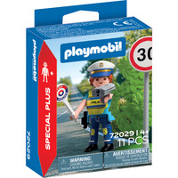 PLAYMOBIL 72029 Special Plus Polizist mit Radar, Konstruktionsspielzeug 