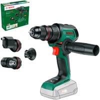 Bosch Heimwerken & Garten Akku-Bohrschrauber AdvancedDrill 18V-80 QuickSnap Solo + Zubehör grün/schwarz, ohne Akku und Ladegerät, POWER FOR ALL ALLIANCE