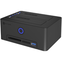 ICY BOX IB-1233CL-CR, Dockingstation schwarz