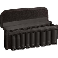 Bosch Professional PRO Impact Steckschlüsseleinsatz-Set 3/8", 9-teilig schwarz, tief