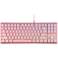CHERRY MX Board 3.0S, Gaming-Tastatur rosa, DE-Layout, Cherry MX Blue