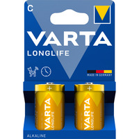 VARTA Longlife Batterie LR14, C (Baby) 2 Stück