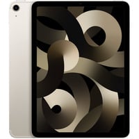 Apple iPad Air (10,9“) 2022 Generalüberholt, Tablet-PC champagner, Polarstern, 5. Generation / 5G