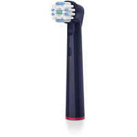 Beurer TB Bürstenköpfe Sensitive Eco Green Planet, Aufsteckbürste dunkelblau, 4er Pack
