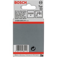 Bosch Professional Feindrahtklammern, Typ 53, 10/11,4mm 5.000 Stück