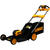 DEWALT Akku-Rasenmäher DCMWSP550N, 54Volt gelb/schwarz, ohne Akku und Ladegerät, mit Radantrieb
