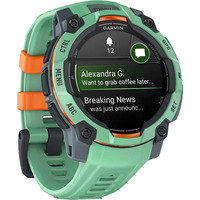 Garmin Instinct 3 - 45 mm, AMOLED, Smartwatch Twilight/Neo Tropic, Silikon-Armband