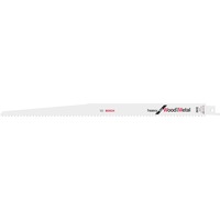 Bosch Professional Säbelsägeblatt S 1411 DF Heavy for Wood and Metal, 5 Stück Länge 300mm