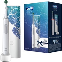 Braun Oral-B Pro 3 3500 Design Edition, Elektrische Zahnbürste weiß
