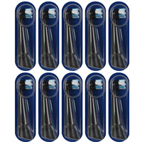 Braun Oral-B iO Ultimative Reinigung 10er, Aufsteckbürste schwarz, Überlegene Plaque-Entfernung