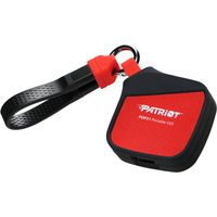 Patriot PDP31 Portable SSD 2 TB, Externe SSD schwarz/rot, USB-C 3.2 Gen 2 (10 Gbit/s)