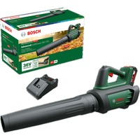 Bosch Akku-Laubbläser Advanced LeafBlower 36V-750, Laubgebläse grün/schwarz, Li-Ionen Akku 2,0Ah, POWER FOR ALL