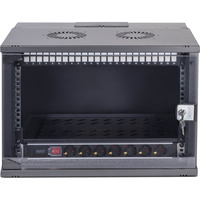 Digitus Netzwerk-Set SOHO Pro 19" 540x400 mm (BxT), IT-Schrank schwarz, 7 Höheneinheiten