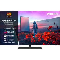 Philips 42OLED811/12, OLED-Fernseher 106 cm (42 Zoll), schwarz/grau, UltraHD/4K, Ambilight 3-seitig, 120Hz Panel